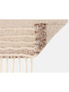 Logo Patch Fringe Muffler Brown - ACNE STUDIOS - BALAAN 6