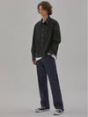 Denim Straight Comfort Raw Pants Indigo - CORK - BALAAN 3