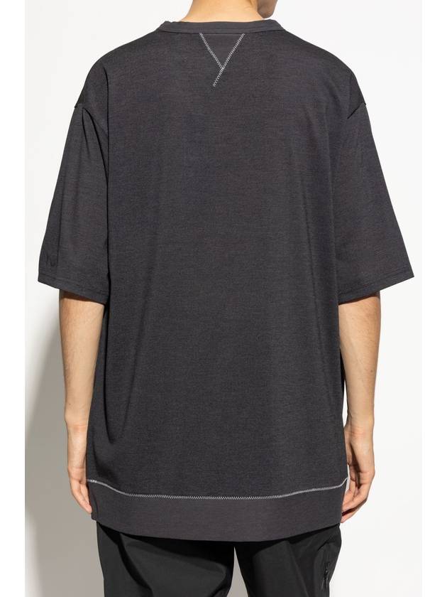 Y-3 Crew Neck T-Shirt, Unisex, Grey - Y-3 - BALAAN 6