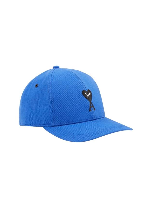 Embroidered Logo Low Curve Ball Cap Blue - PUMA - BALAAN 1