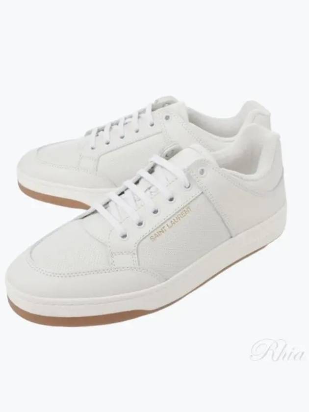 SL 61 Low Top Sneakers White - SAINT LAURENT - BALAAN 2