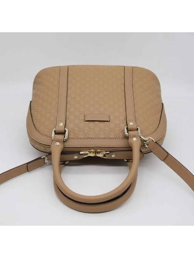 Microssima Small Dome Tote Bag Beige - GUCCI - BALAAN 5