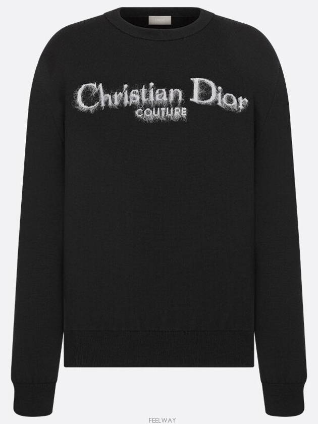 Christian Dior Couture Sweater Black Wool Blend - DIOR - BALAAN 4