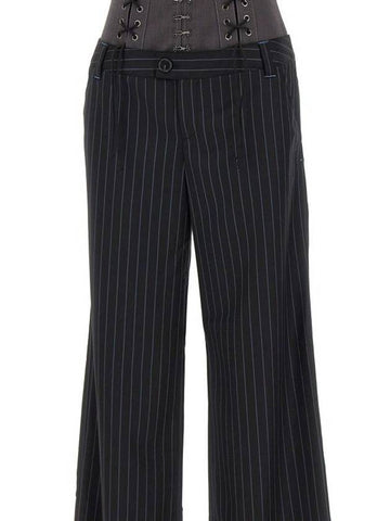 straight pants APA758W BLACK - ANDERSSON BELL - BALAAN 1