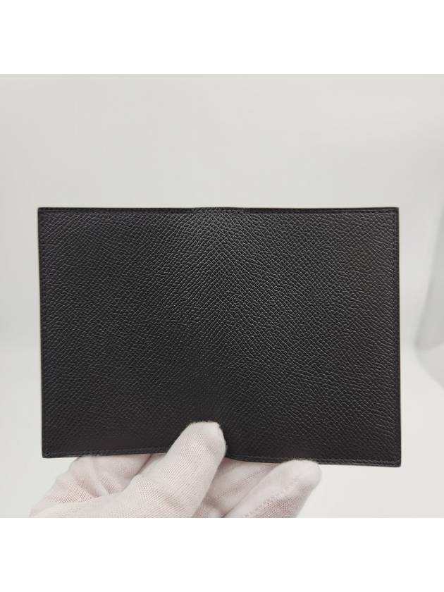 MC² Euclide Card Holder Epsom  Noir Black - HERMES - BALAAN 5