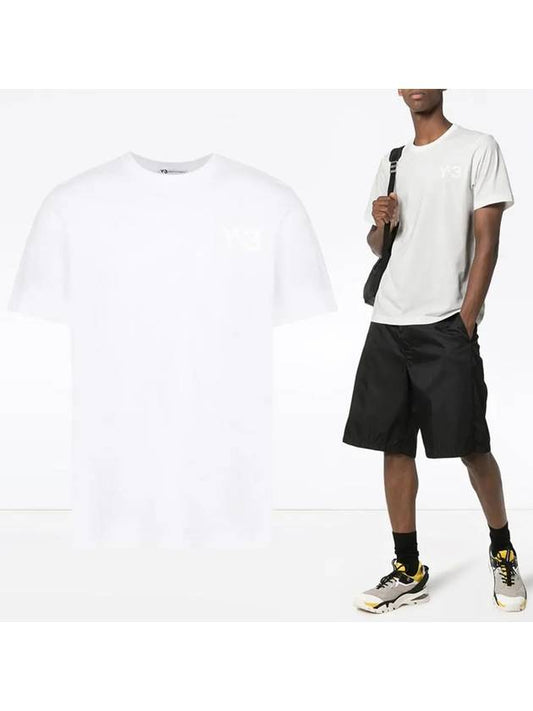 Classic SS Logo Short Sleeve T-Shirt White - Y-3 - BALAAN 2