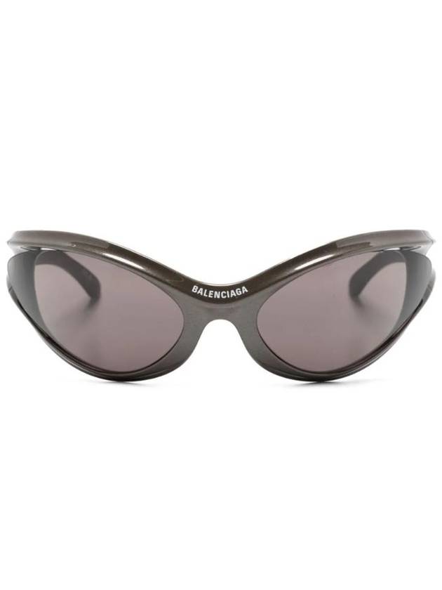 Eyewear Dynamo Wrap Oversized Frame Sunglasses BB0317S003 - BALENCIAGA - BALAAN 1