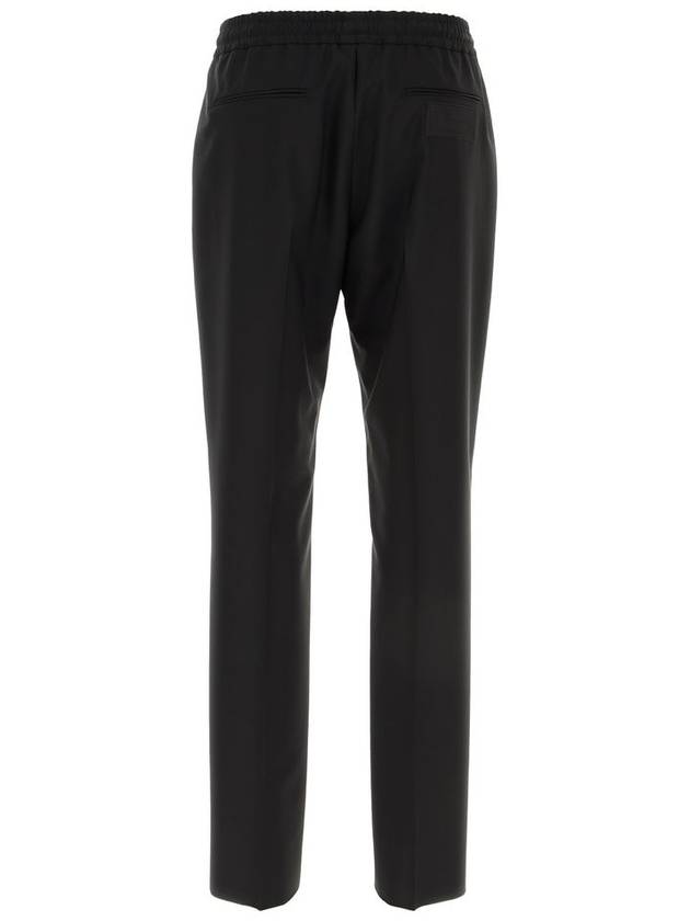 Valentino Garavani Black Wool Pants - VALENTINO - BALAAN 2