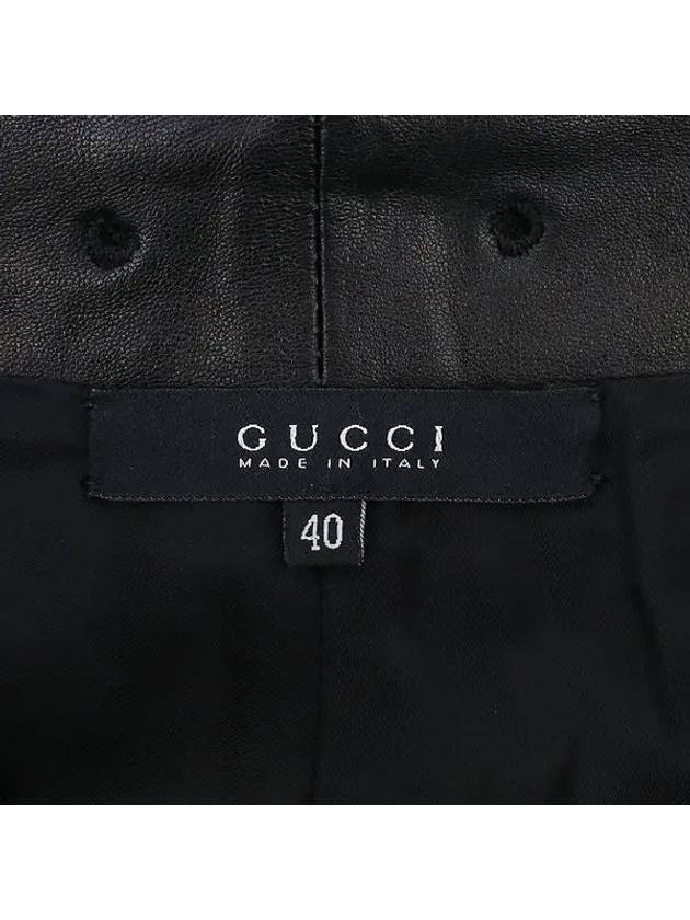 Smith Market Used Luxury Black Pants Women s Clothing - GUCCI - BALAAN 4