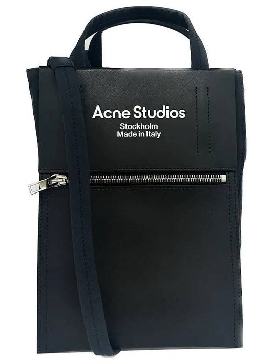 Baker Out Small Tote Bag Black - ACNE STUDIOS - BALAAN 2