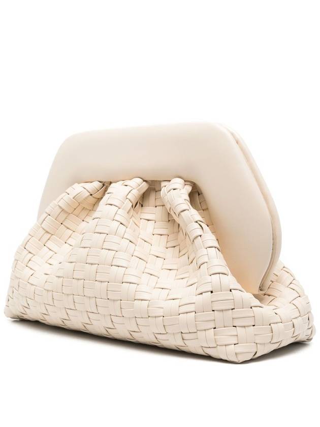 Tia weaved clutch bag - THE MOIRE - BALAAN 3