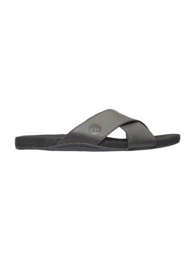 Men's Seaton Bay Slippers Black - TIMBERLAND - BALAAN 1