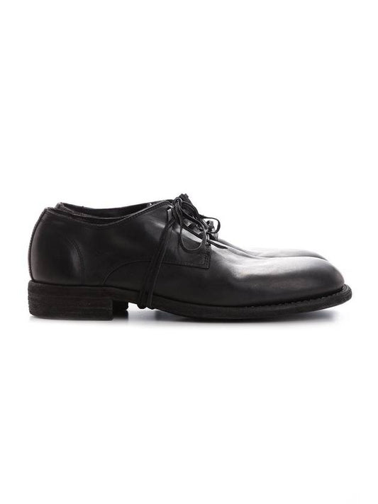 992X Horse Full Grain Leather Derby Black - GUIDI - BALAAN 1