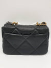 19 Lambskin Medium Hand Cross Bag Black - CHANEL - BALAAN 4