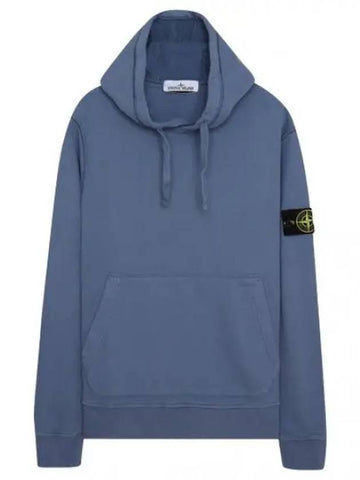 Garment dyeing thermal lining kangaroo pocket hoodie men - STONE ISLAND - BALAAN 1