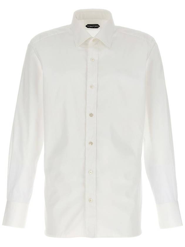 Tom Ford Cotton Poplin Shirt - TOM FORD - BALAAN 1