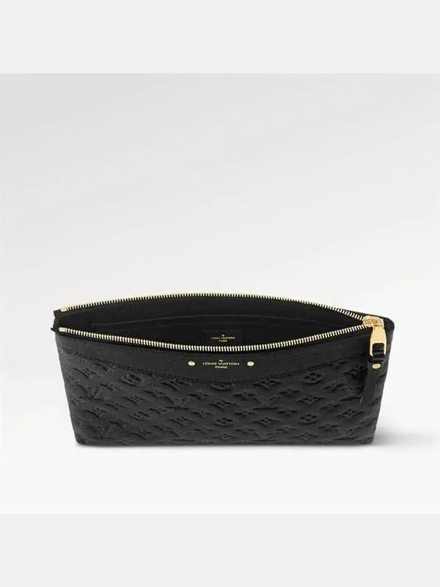 Monogram Daily Empreinte Pouch Bag Black - LOUIS VUITTON - BALAAN 4