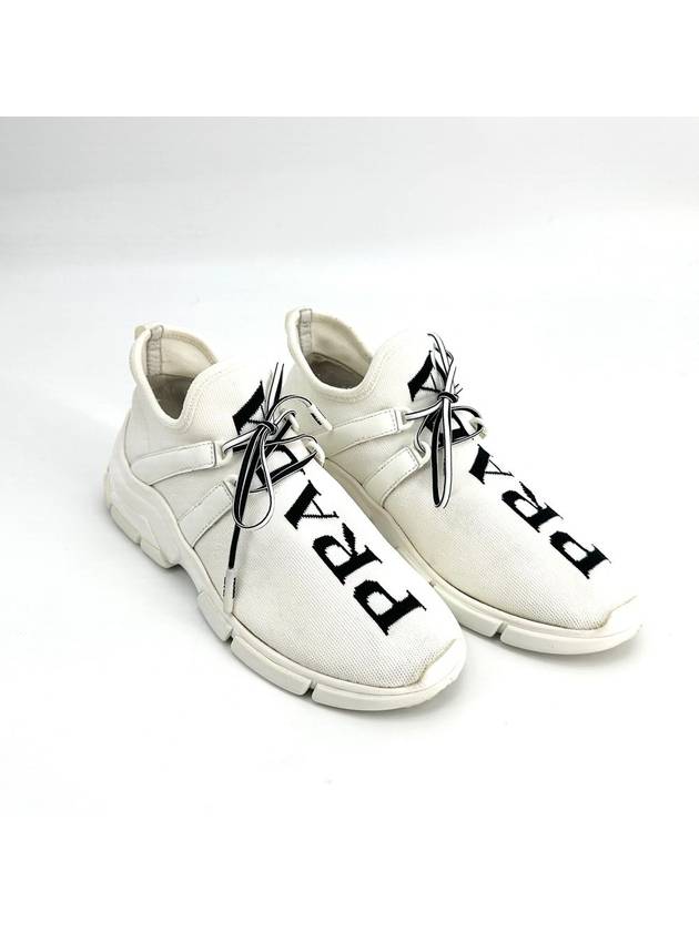 sock knit sneakers - PRADA - BALAAN 3