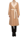 Cles Single Coat Beige - MAX MARA - BALAAN 2