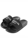 Basile Slippers Black - MONCLER - BALAAN 2