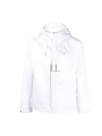 Metropolis AAC Hooded Jacket White - CP COMPANY - BALAAN 2