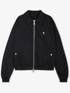 De Coeur Logo Zip-up Jacket Jacket Black - AMI - BALAAN 3