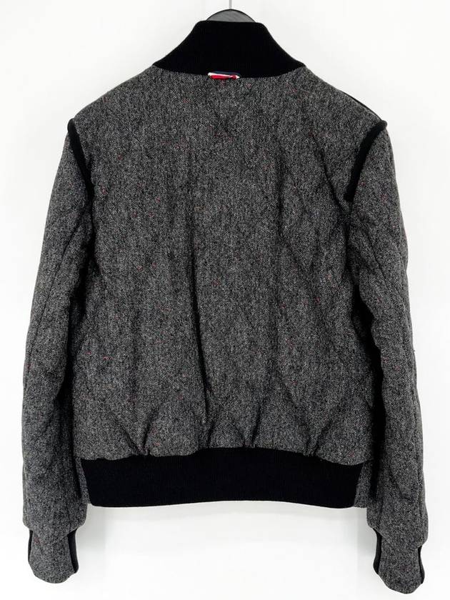 Gamma blue wool bomber padded jumper size 2 - MONCLER - BALAAN 2