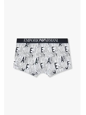 UNDERWEAR Men s Alphabet Logo Pattern Drawn White - EMPORIO ARMANI - BALAAN 1