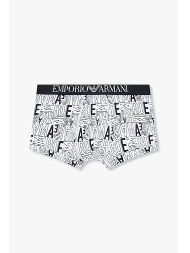 UNDERWEAR ARMANI Max Men s Alphabet Logo Pattern Drawn White - EMPORIO ARMANI - BALAAN 1