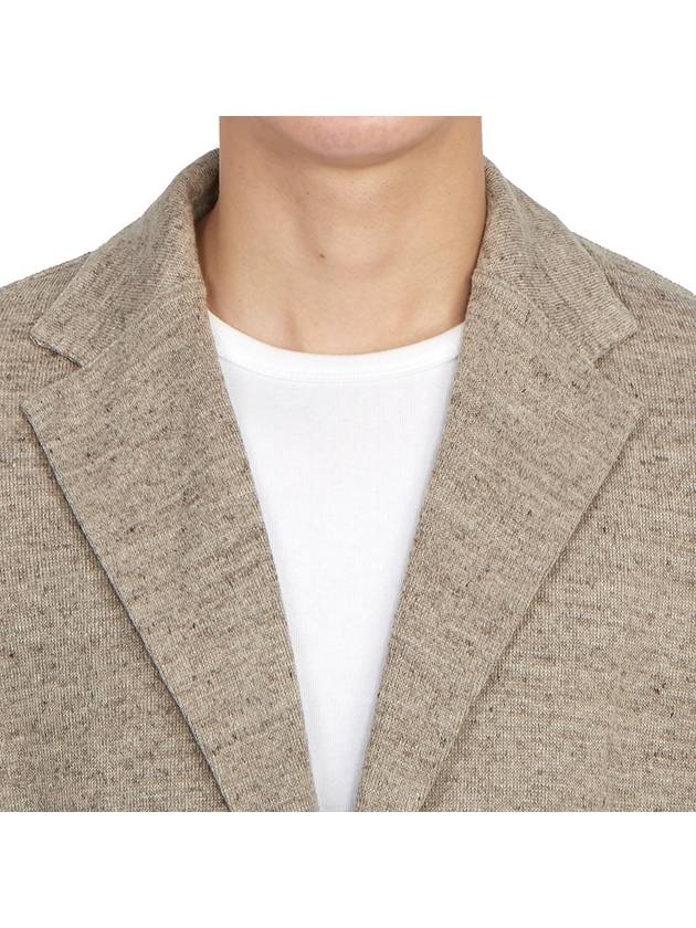 Men's Cardigan Beige - RVR LARDINI - BALAAN 7