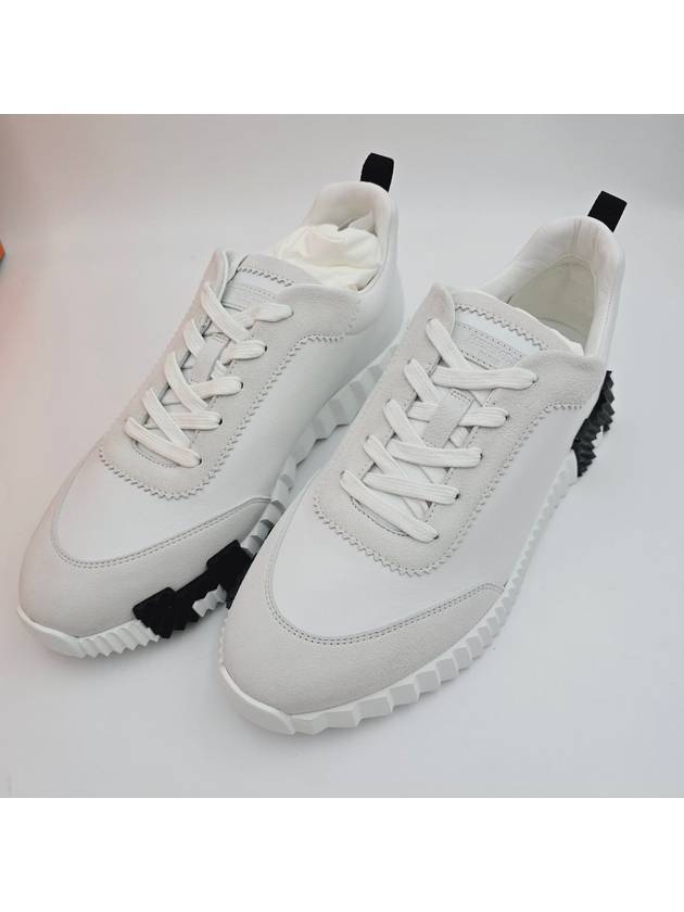 Bouncing Men s Sneakers White Blanc H242810Z90 - HERMES - BALAAN 7