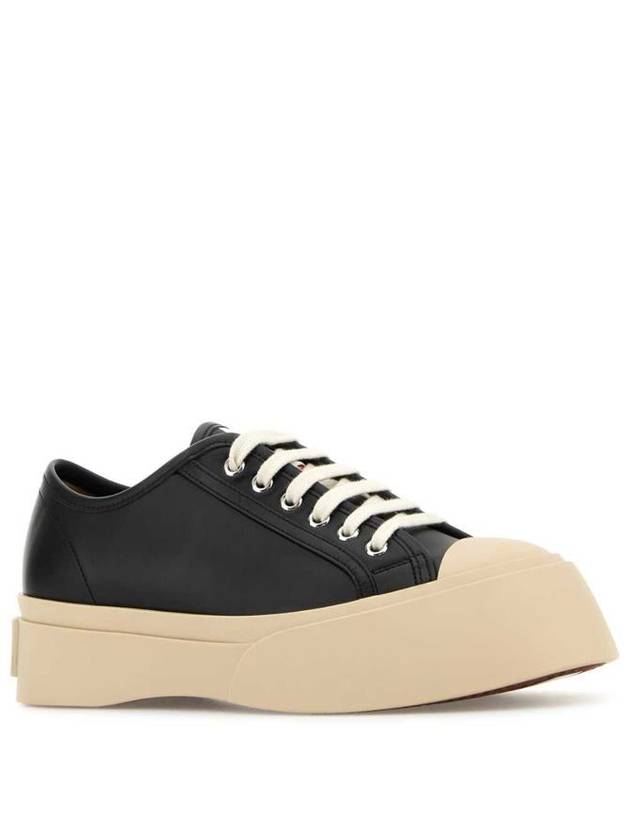 Pablo Lace-Up Low Top Sneakers Black - MARNI - BALAAN 3