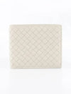 Intrecciato Leather Half Wallet Ivory - BOTTEGA VENETA - BALAAN 2