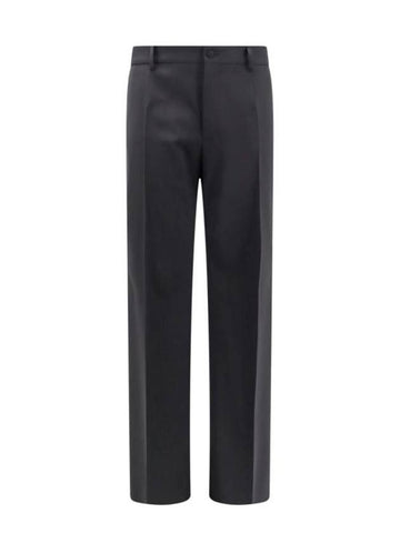 Straight Pants GYZMHTGH667 N0000 Black - DOLCE&GABBANA - BALAAN 1