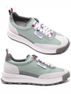 RWB Tech Runner Reflective Low Top Sneakers Green - THOM BROWNE - BALAAN 2