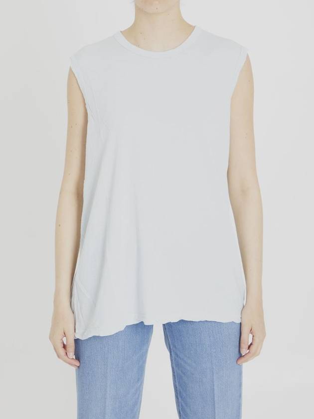 Cotton Sleeveless T-Shirt - JAMES PERSE - BALAAN 1