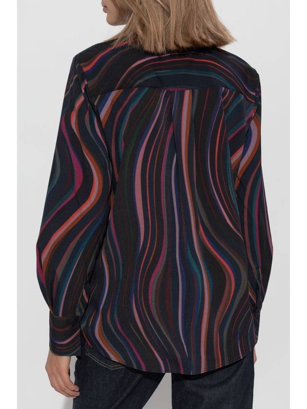 PS Paul Smith Patterned Shirt, Women's, Multicolour - PAUL SMITH - BALAAN 4