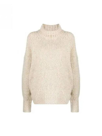 Knit Turtleneck Oatmeal - TOTEME - BALAAN 2