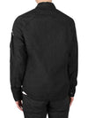 Taylon L Lens Shirt Zip Up Jacket Black - CP COMPANY - BALAAN 6