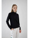 Heart logo mock neck long sleeve black - GOXO - BALAAN 4