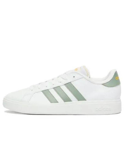 Grand Court Base 2.0 Low Top Sneakers Green White - ADIDAS - BALAAN 2