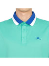 Golf Wear Benji Men s Collar Short Sleeve T Shirt GMJT08409 M158 - J.LINDEBERG - BALAAN 7