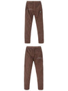 Men's Nylon Metal Ripstop Track Pants Brown - STONE ISLAND - BALAAN 5