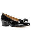 Women's Vara Bow Pumps Black - SALVATORE FERRAGAMO - BALAAN 4