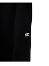 Triomphe Embroidered Track Pants Black - CELINE - BALAAN 6