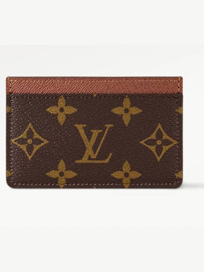 Monogram Card Wallet Brown - LOUIS VUITTON - BALAAN 2