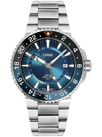 Oris Aquis Automatic Blue Dial Watch 01 798 7754 4185-Set MB - ORIS - BALAAN 1