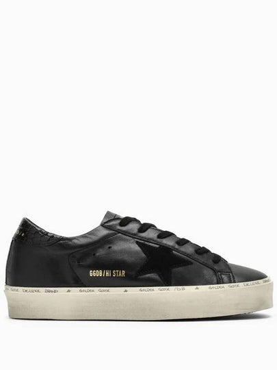 Pure Star Leather Low Top Sneakers Black - GOLDEN GOOSE - BALAAN 2