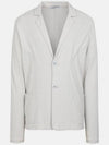 Men's Linen Blend Single Side Jacket MMJAL5T42 910 - AT.P.CO - BALAAN 10