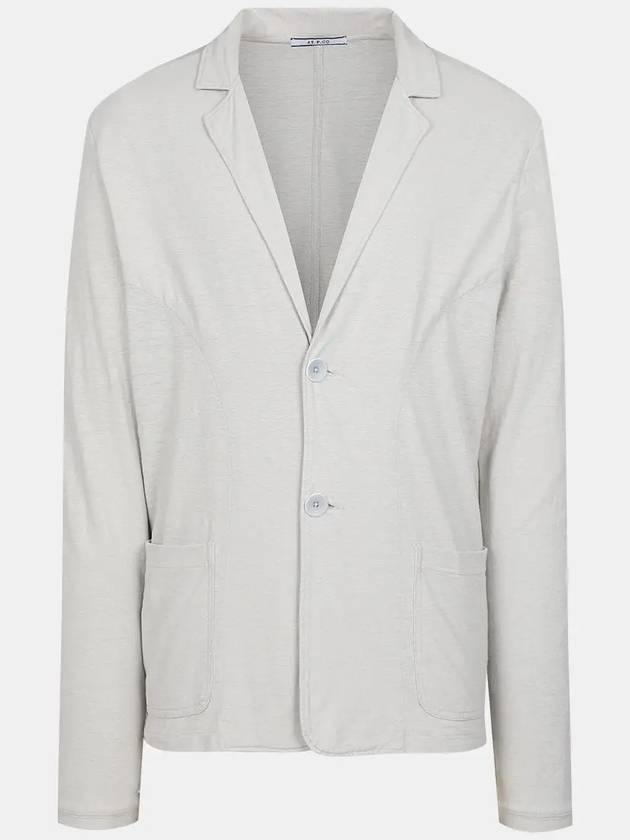 Men's Linen Blend Single Side Jacket MMJAL5T42 910 - AT.P.CO - BALAAN 10